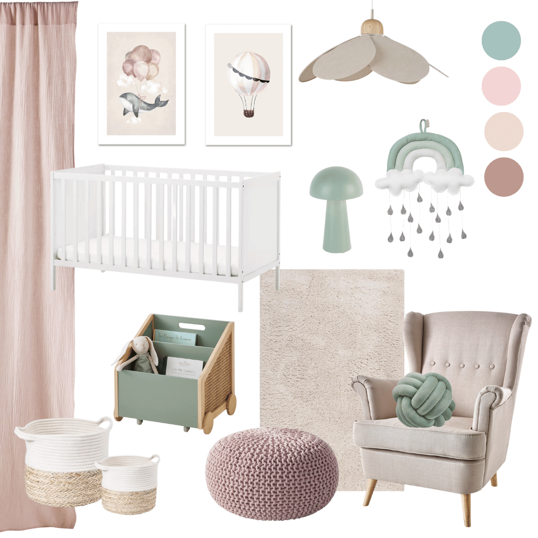 Moodboard Kinderzimmer