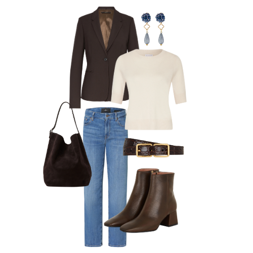 Outfit Inspiration Mocha Mousse